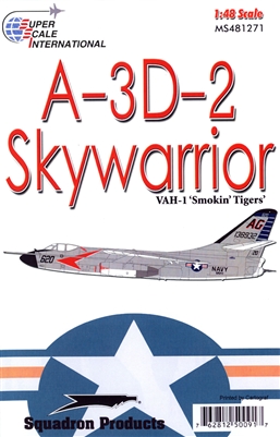 Super Scale MS481271 - A-3D-2 Skywarrior (VAH-1 "Smokin' Tigers")