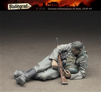 Stalingrad 3531 - German Infantryman at Rest, 1939-44