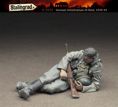 Stalingrad 3531 - German Infantryman at Rest, 1939-44