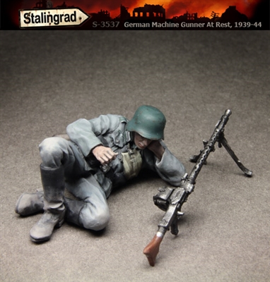 Stalingrad 3537 - German Machine Gunner at Rest, 1939-44