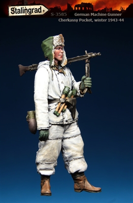 Stalingrad 3585 - German Machine Gunner, Cherkassy Pocket Winter 1943-44