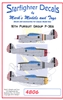 Starfighter Decals - 16th Pursuit Group P-36s