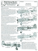 Third Group 48-015 - Multi-National Fiat CR.42 Falco