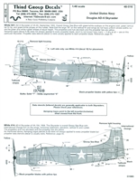 Third Group 48-016 - United States Navy Douglas AD-6 Skyraider