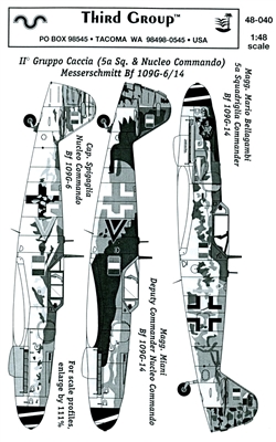 Third Group 48-040 - Messerschmitt Bf 109G-6/14