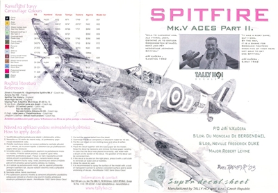 Tally Ho 48018 - Spitfire Mk. V Aces, Part II