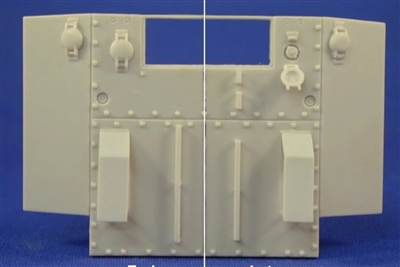 Tiger Model 1059 - M7 Priest Replacement Engine Deck (for Academy)