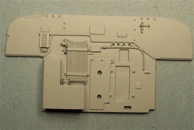 Tiger Model 1081 - M4A1 Firewall with Interior Pieces