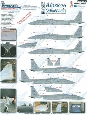 Twobobs 48-052 - F-15C Alaskan Gamecocks