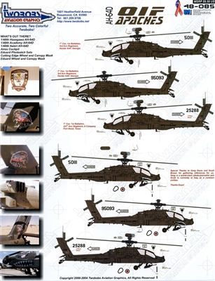 Twobobs 48-085 - AH-64D OIF Apaches
