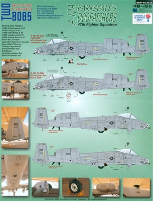 Twobobs 48-156 - A-10A Barksdale's Dogpatchers