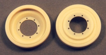 Ultracast 135012 - Cromwell Road Wheels, Unmounted for Spare Stowage (for Tamiya Cromwell kits)