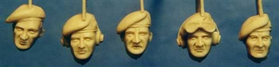 Ultracast 35007 - British Heads WWII (Tank Crew 1944/45)