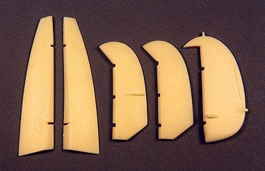 Ultracast 48039 - Supermarine Spitfire Mk VB Control Surfaces  (fits Tamiya Kit #61033 & #61035)