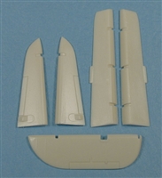 Ultracast 48056 - Hawker Typhoon Control Surfaces (fits Hasegawa kits)