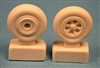 Ultracast 48122 - P-47 Thunderbolt Wheels, Block Tread