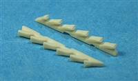 Ultracast 48177 - Macchi C.205 Exhausts (fits Hasegawa kits)