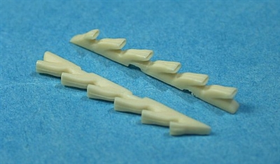 Ultracast 48177 - Macchi C.205 Exhausts (fits Hasegawa kits)