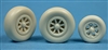 Ultracast 48217 - P-38 Lightning Wheels (smooth tires)