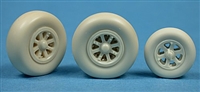 Ultracast 48217 - P-38 Lightning Wheels (smooth tires)