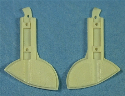 Ultracast 48245 - Spitfire Wheel Well Doors (for Hasegawa Spitfire Mk VII, VIII, IX, XVI)