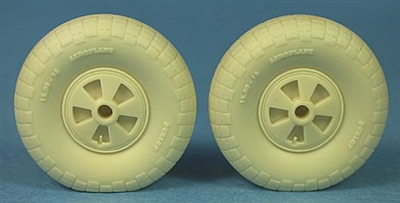 Ultracast 48246 - De Havilland Mosquito Spoked Wheels (block tread)