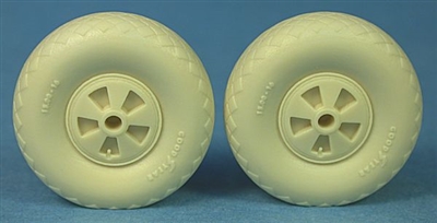 Ultracast 48248 - De Havilland Mosquito Spoked Wheels (diamond tread)