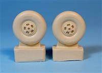 Ultracast 48269  - Bristol Beaufighter Spoked Wheels (smooth tread & sidewall)