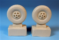 Ultracast 48275  Bristol Beaufighter Spoked Wheels (hexagonal tread)