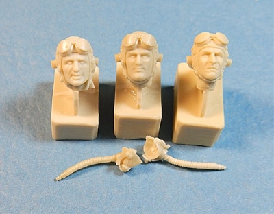 Ultracast 54021 - USAAF Pilot Heads (1942-1945)