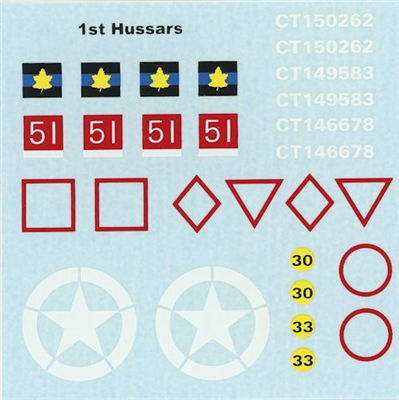 Ultracast D35004 - 1st Hussars, NW Europe 1944-45