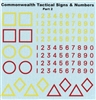 Ultracast D35011 - Commonwealth Tactical Signs & Numbers, Part 2