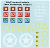 Ultracast D35015 - 8th Princess Louise's (New Brunswick) Hussars, NW Europe 1944-45, Canadian Armour Decals, WWII