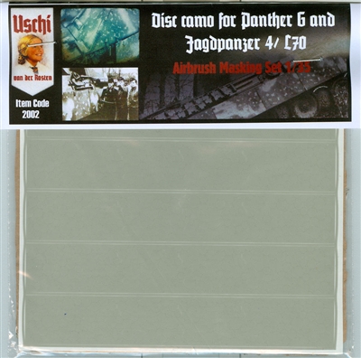Uschi 2002 - Disc Camo for Panther G and Jagdpanzer IV/L70