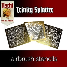 Uschi 4014 - Trinity Splatter Airbrush Stencils