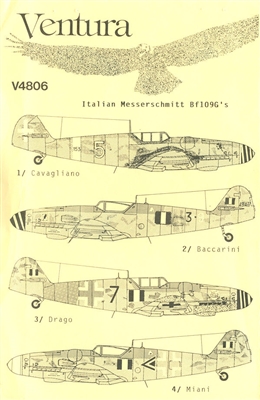 Ventura V4806 - Italian Messerschmitt Bf 109G's