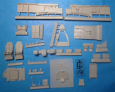 Vector VDS32-010 - A-36A Cockpit Set (fits Hobbycraft kits)