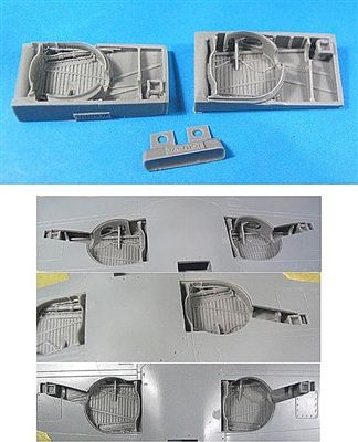 Vector VDS48-019 - P-400 / P-39 Wheel Wells (for Hasegawa kit)