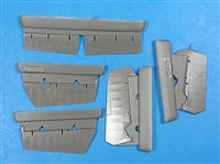 Vector VDS48-025 - F4F-3/4 FM-1/2 Wildcat Control Surfaces (for HobbyBoss kits)