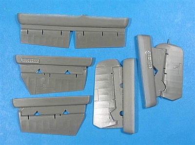 Vector VDS48-025 - F4F-3/4 FM-1/2 Wildcat Control Surfaces (for HobbyBoss kits)