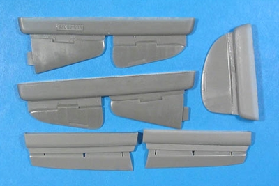 Vector VDS48-028 - Yak-7/9 Control Surfaces (for ICM kits)