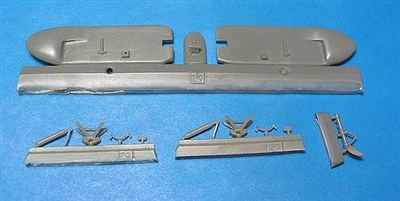 Vector VDS48-034 - LaGG-3 Ski and Bomb Racks