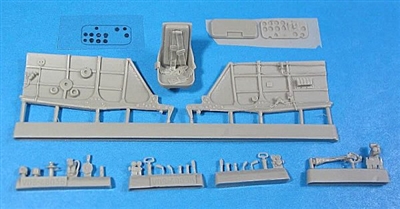 Vector VDS48-035 - La-5F/FN Cockpit (for 1/48 Zvezda kit)