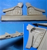 Vector VDS48-077 - Yak-3 Wheel Wells and Corrected Wingroot Intakes (fits Zvezda kits)