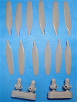 Vector VDS48-079 - B-24 / B-17 Propellers (wide blades)