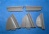 Vector VDS48-122 - MiG-3 Control Surfaces (for Trumpeter kit)