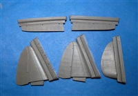 Vector VDS48-122 - MiG-3 Control Surfaces (for Trumpeter kit)