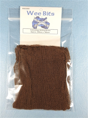 Wee Friends WB35009 - Camouflage Netting Brown
