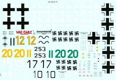 War Eagle - Bf 109 G-14 Camouflage & Markings