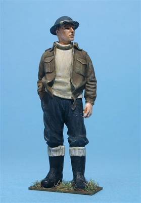 Wee Friends 35033 - WWII RN Sailor Relaxed Wearing Battle Dress